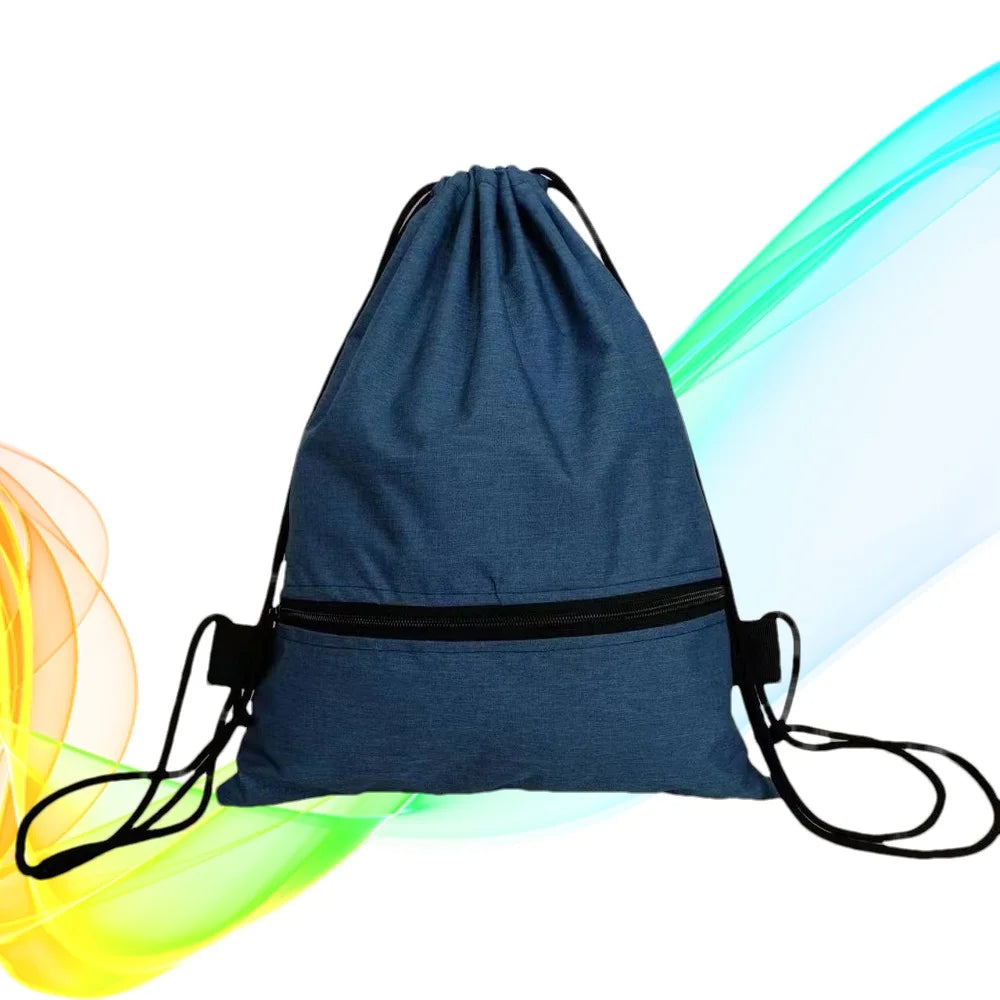 Mochila plegable de tejido Oxford con cordón