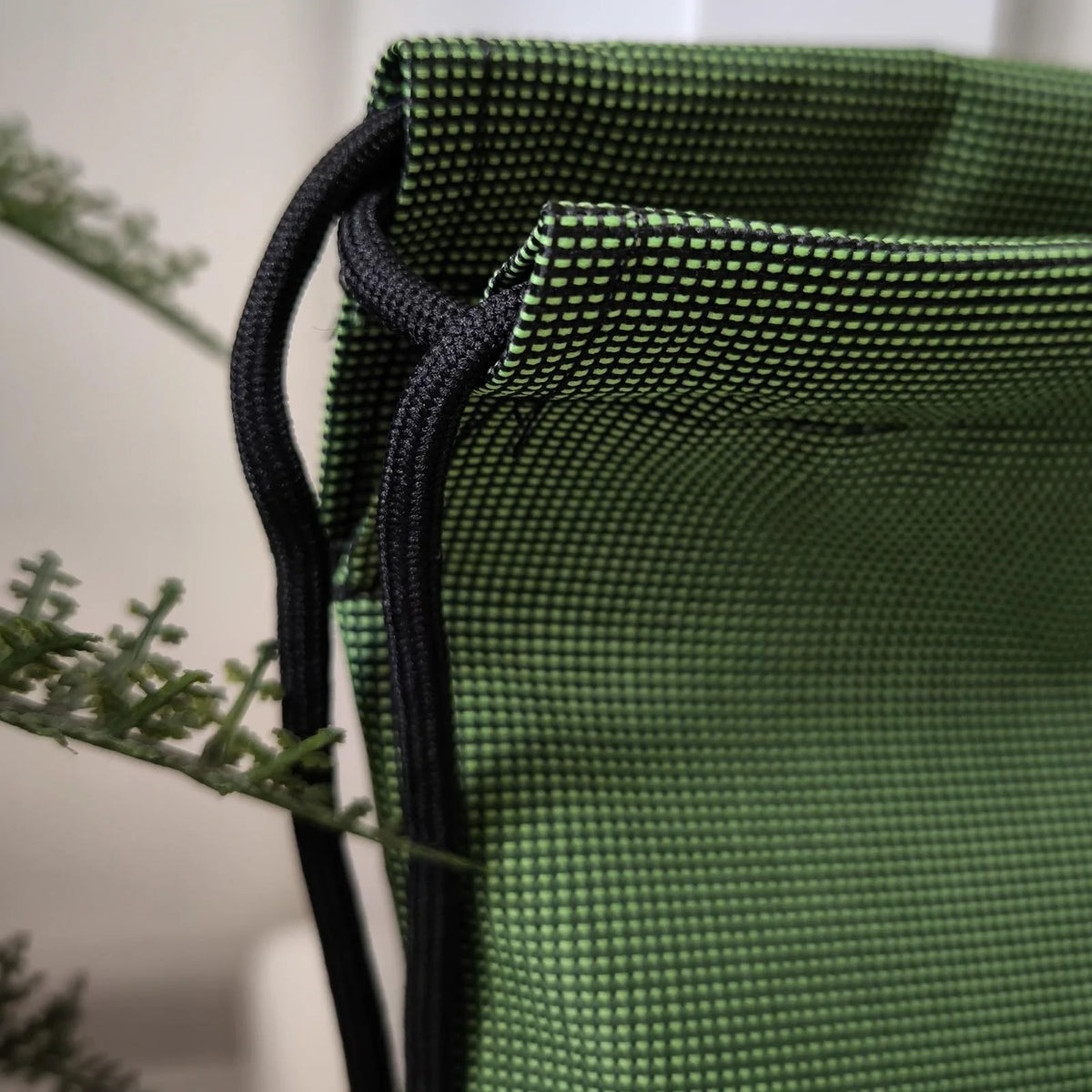 Mochila plegable de tejido Oxford con cordón