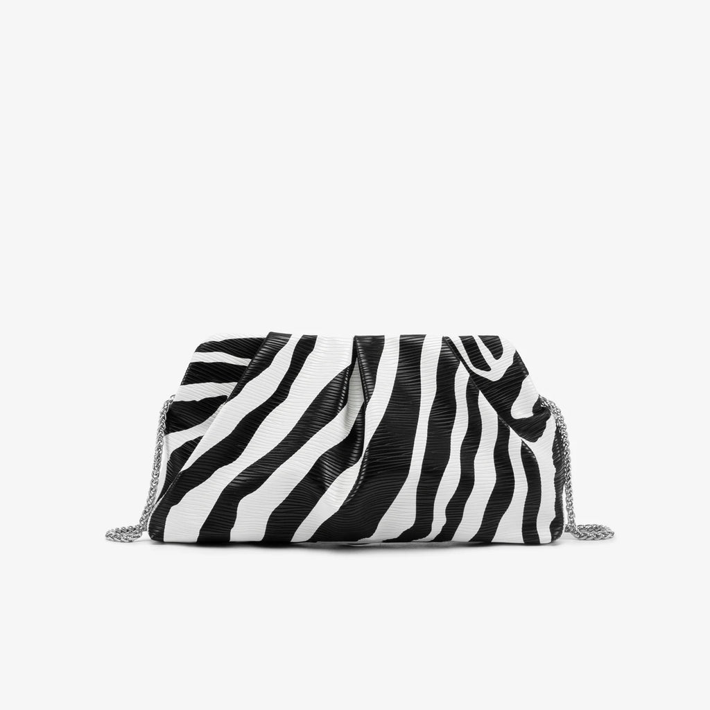 Cartera de fiesta de PU con cadena