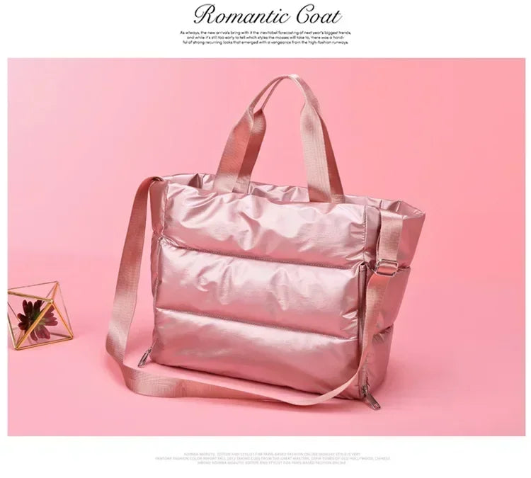 Bolso de gimnasio con bolsillo húmedo y correa desmontable