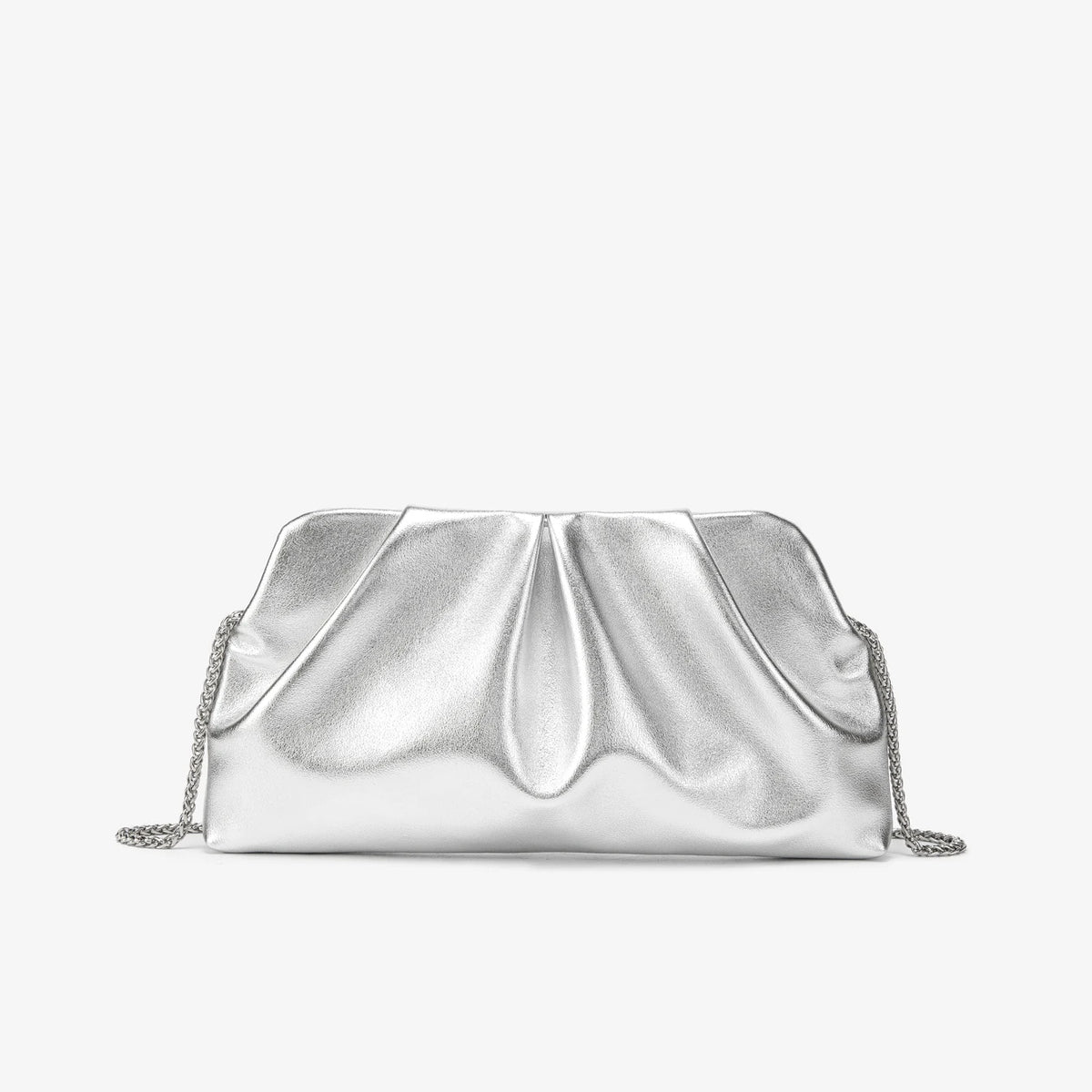 Cartera de fiesta de PU con cadena