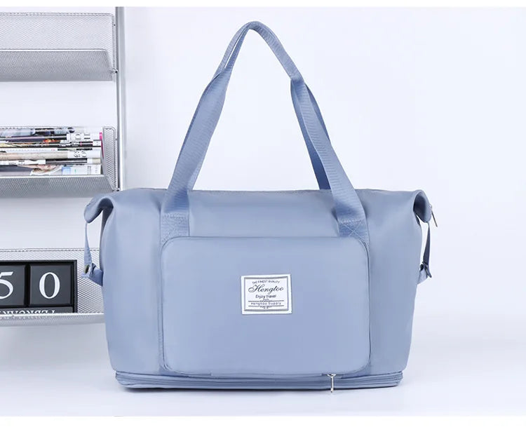 Bolso de viaje expandible y plegable de nylon