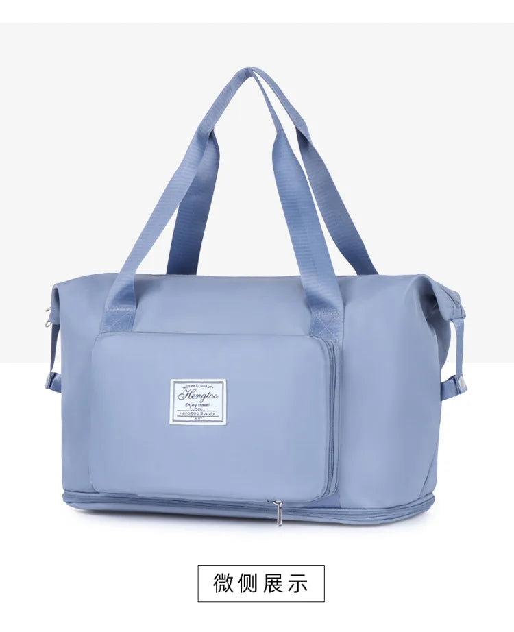 Bolso de viaje expandible y plegable de nylon