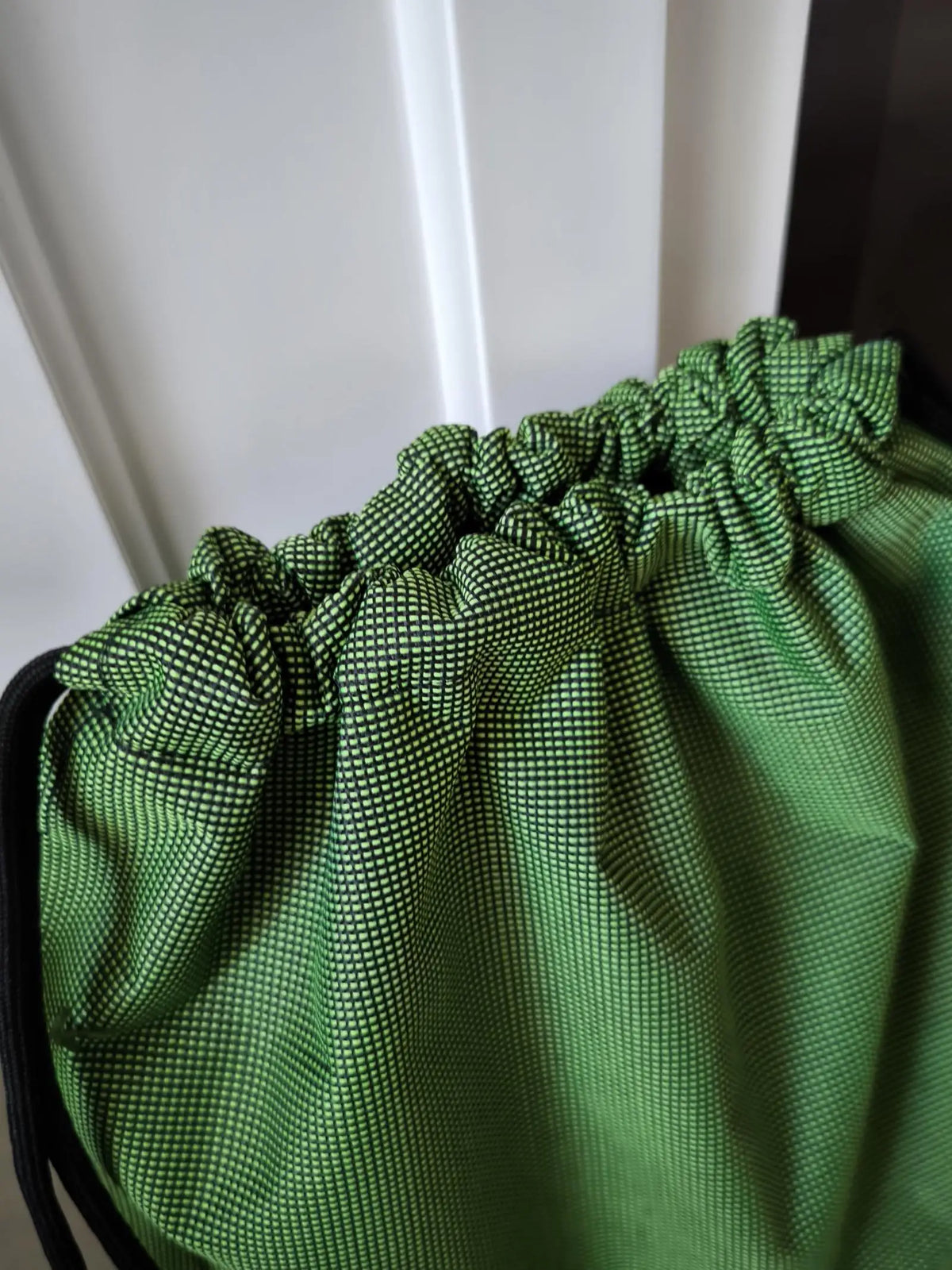Mochila plegable de tejido Oxford con cordón