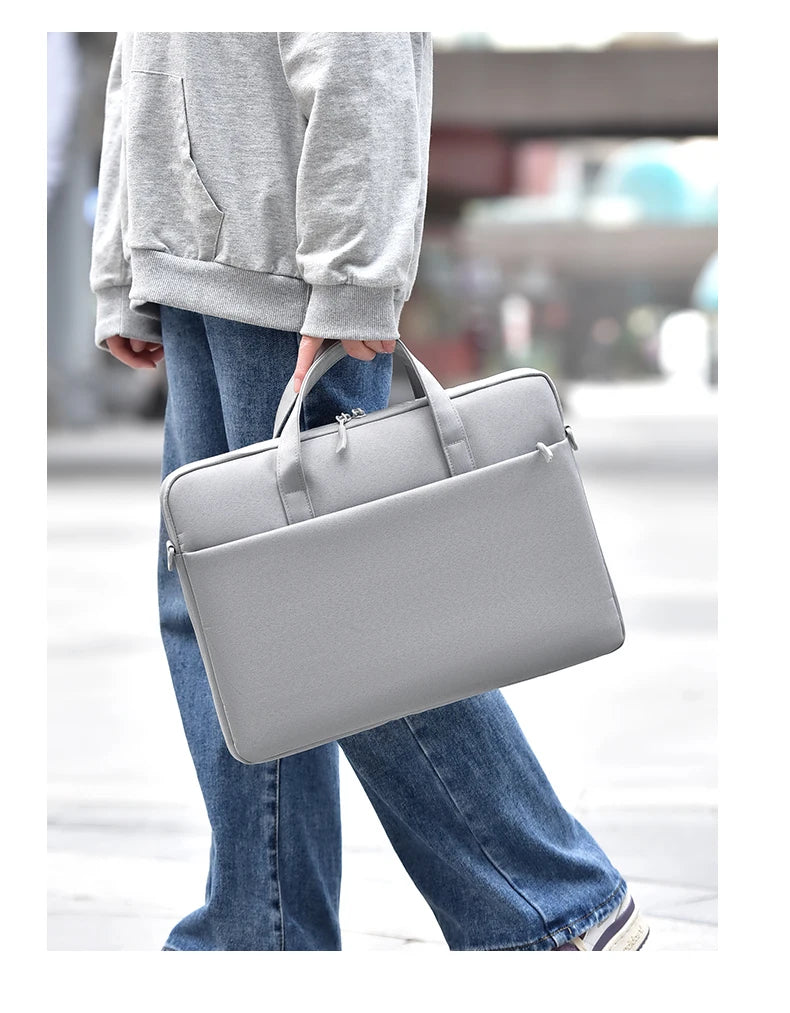 Maletín para notebook con espacio para accesorios
