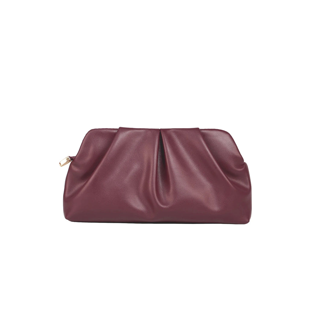 Cartera de fiesta de PU con cadena