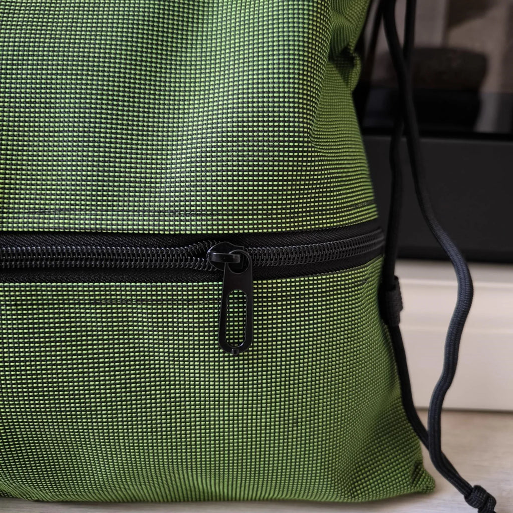 Mochila plegable de tejido Oxford con cordón