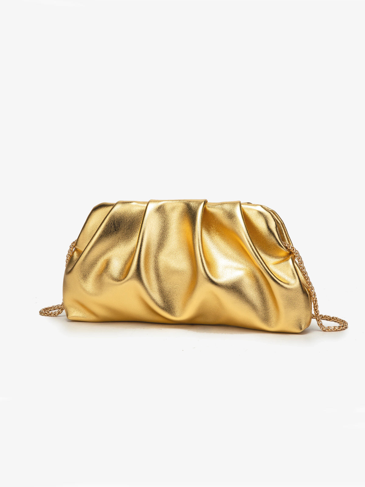 Cartera de fiesta de PU con cadena
