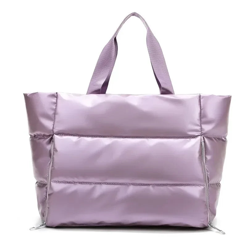 Bolso de gimnasio con bolsillo húmedo y correa desmontable