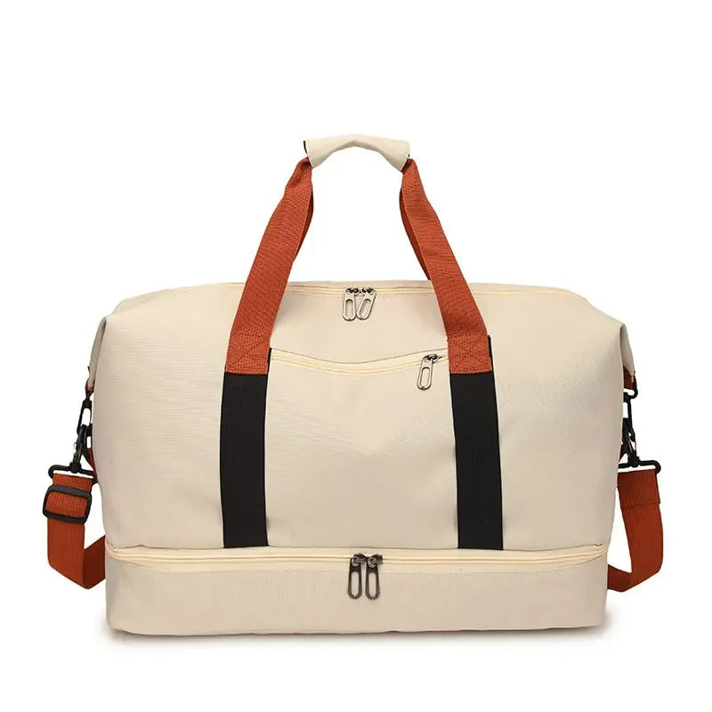Bolso de viaje y gimnasio con compartimento para calzado