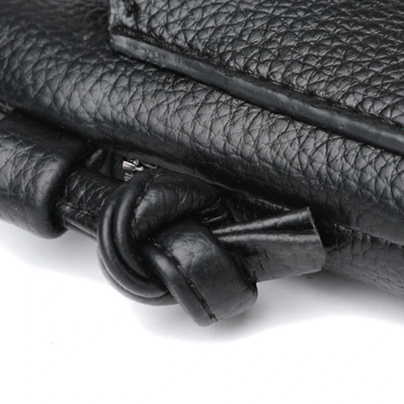 Bandolera portacelular de PU con bolsillo interior