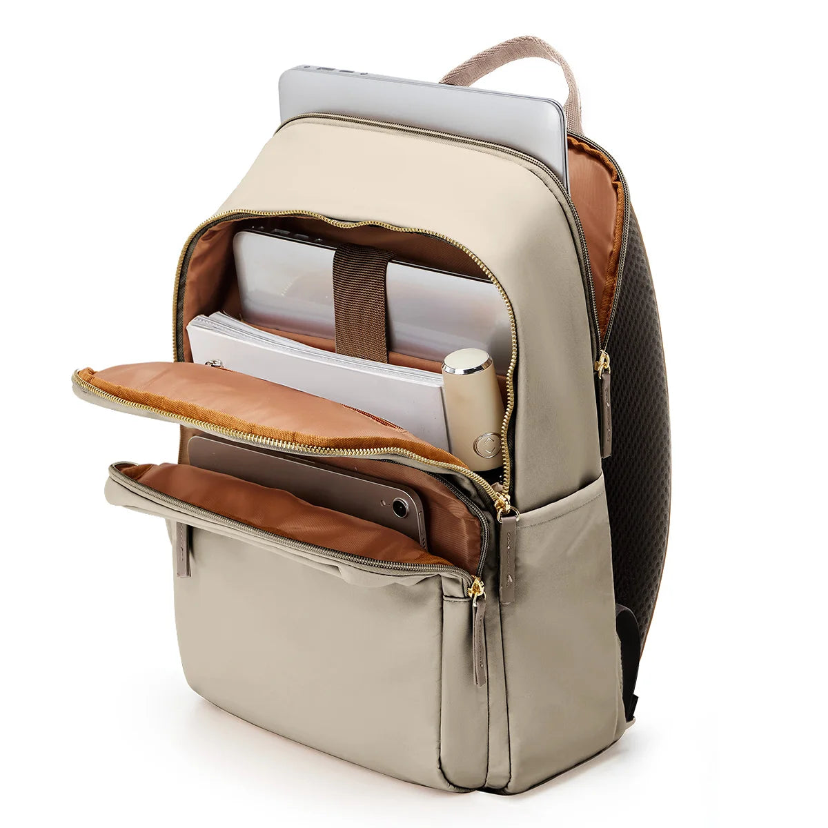 Mochila para notebook con organización interior