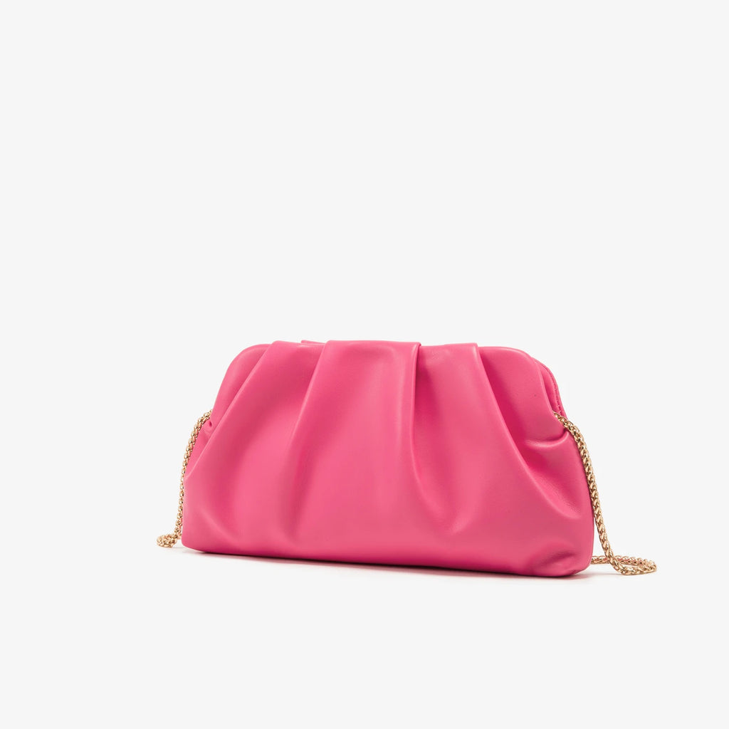 Cartera de fiesta de PU con cadena