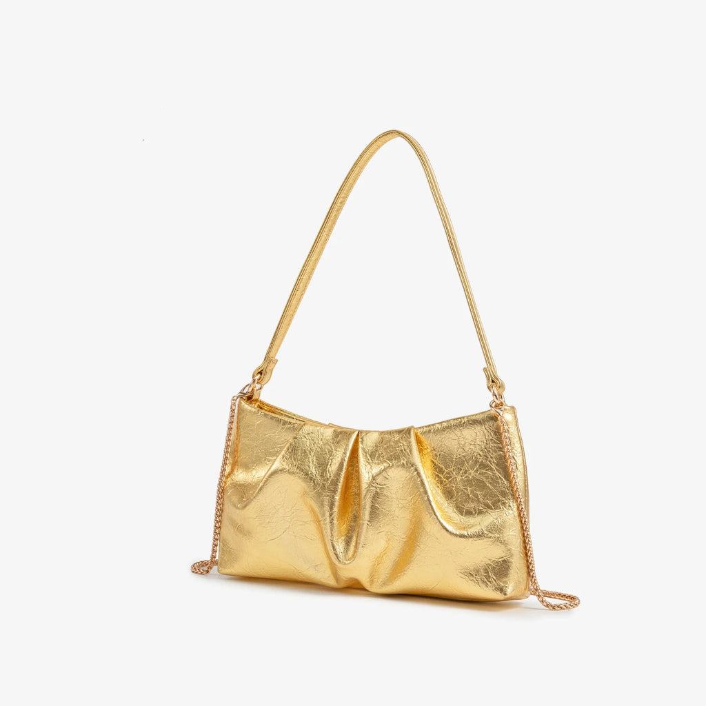 Cartera de fiesta de PU con cadena