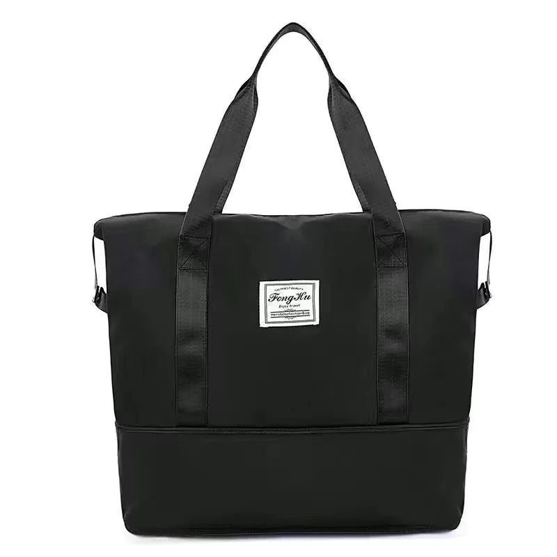 Bolso de viaje expandible y plegable de nylon
