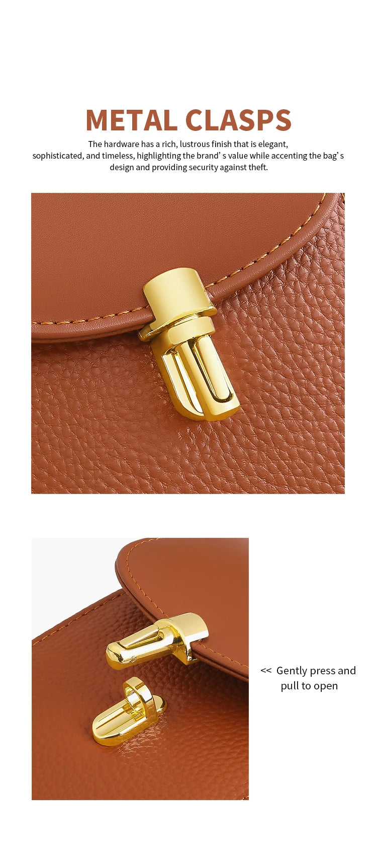 Bandolera portacelular de cuero con ocho tarjeteros