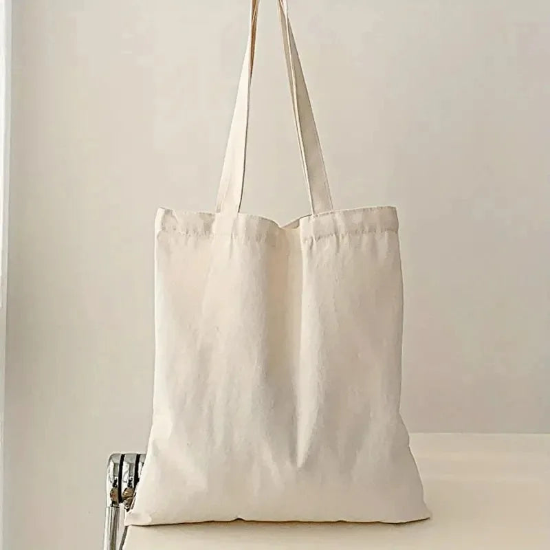 Bolso tote abierto liso para compras y paseos