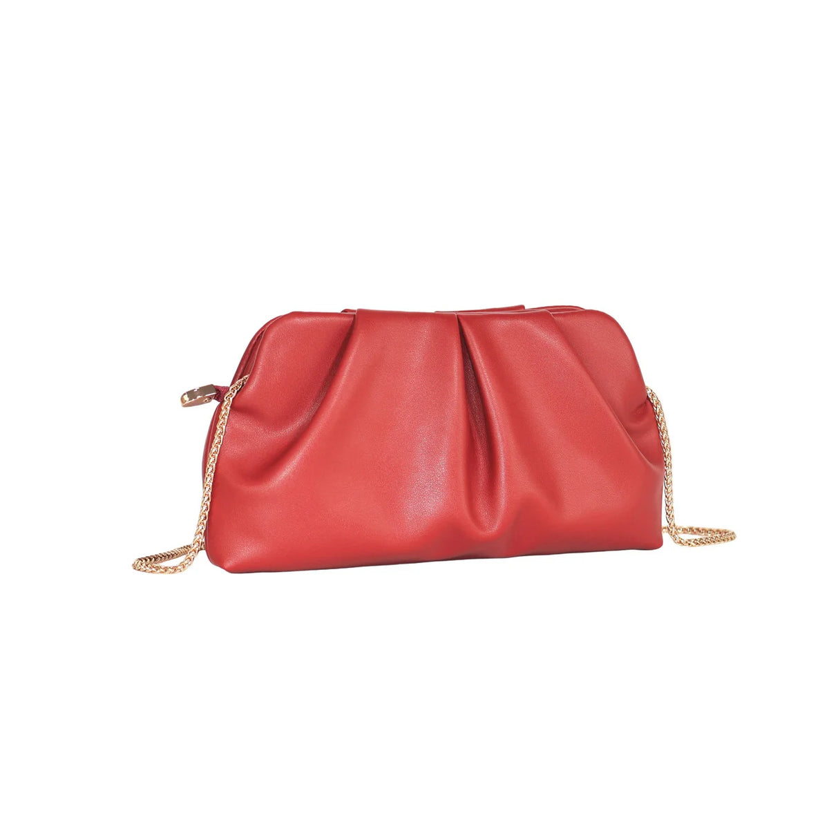 Cartera de fiesta de PU con cadena