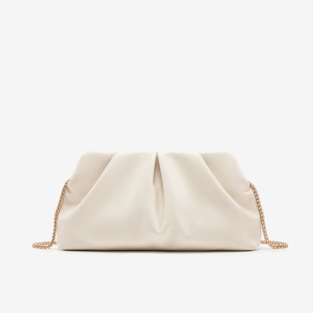 Cartera de fiesta de PU con cadena