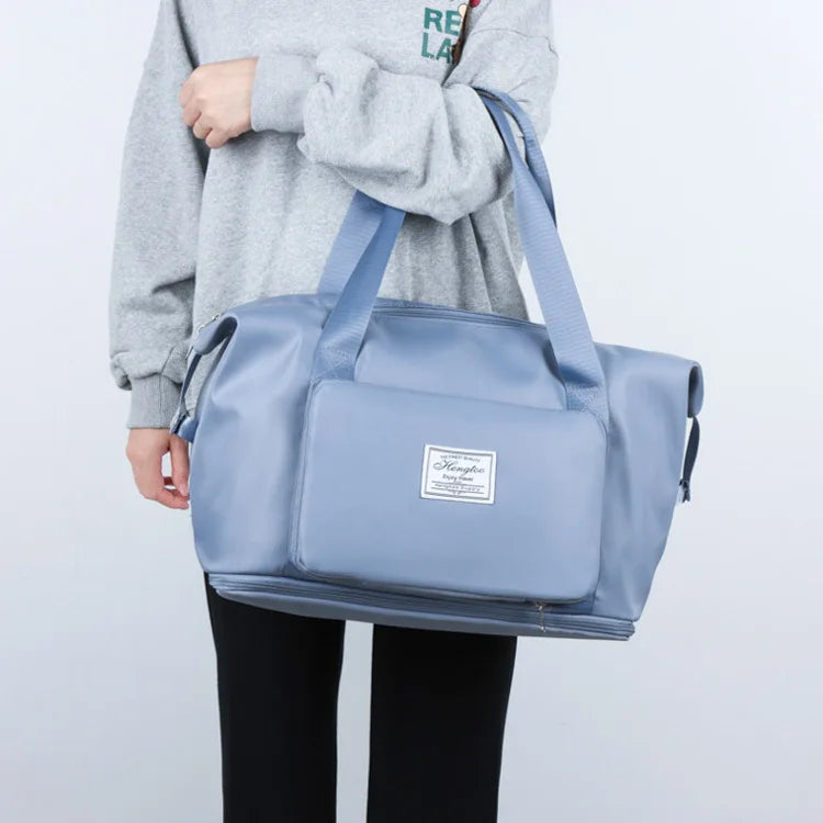 Bolso de viaje expandible y plegable de nylon