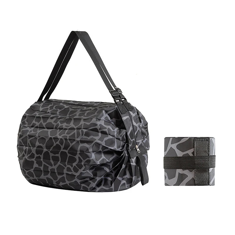 Bolso de compras plegable con asas anchas