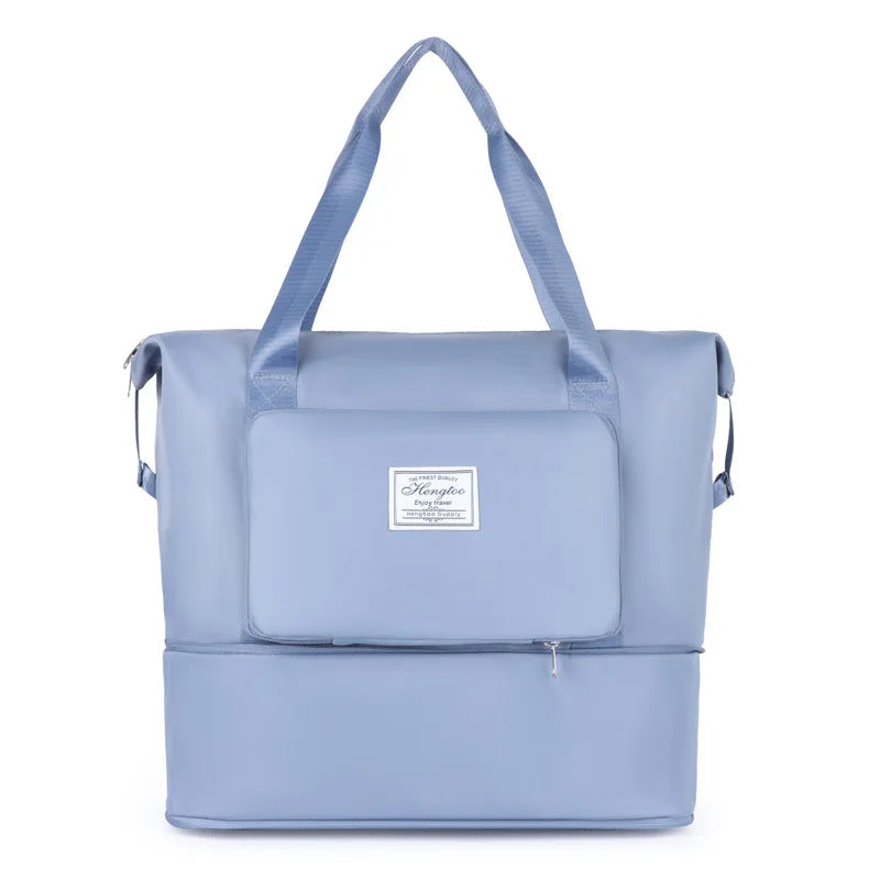 Bolso de viaje expandible y plegable de nylon