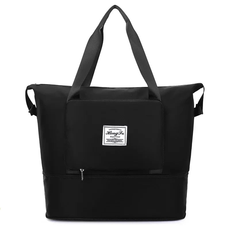 Bolso de viaje expandible y plegable de nylon