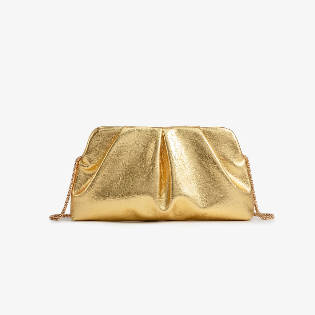 Cartera de fiesta de PU con cadena