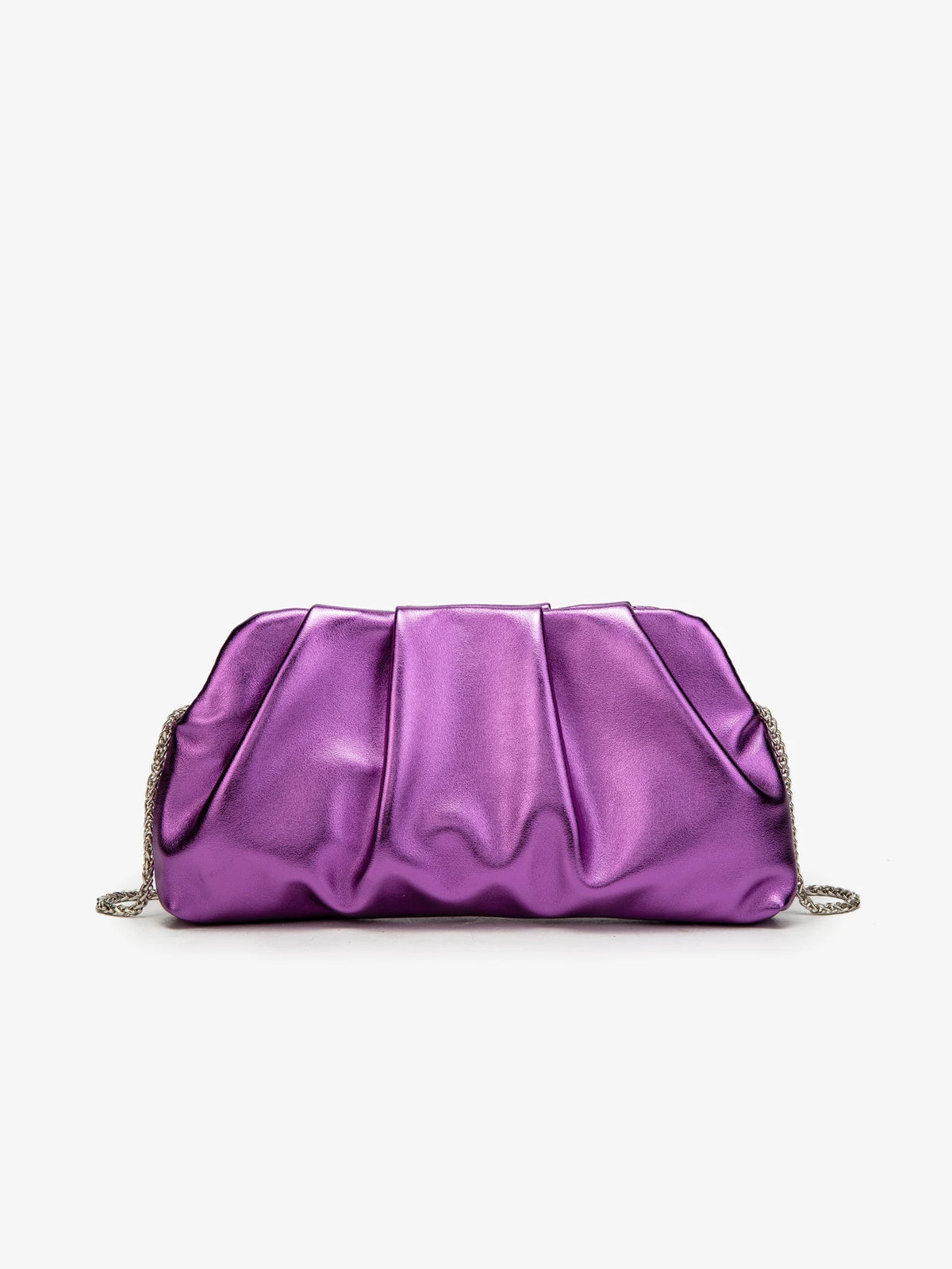 Cartera de fiesta de PU con cadena