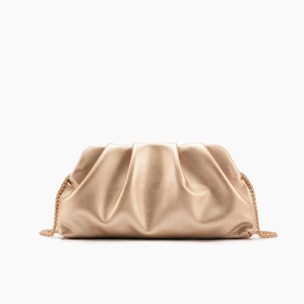 Cartera de fiesta de PU con cadena