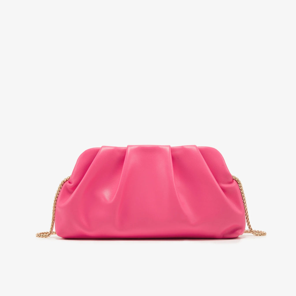 Cartera de fiesta de PU con cadena