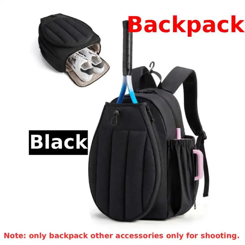 Bolso para raqueta con organización por compartimentos