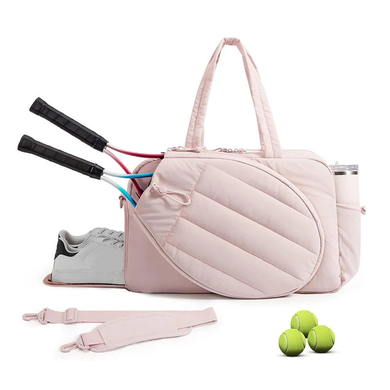 Bolso para raqueta con organización por compartimentos