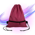 Mochila plegable de tejido Oxford con cordón