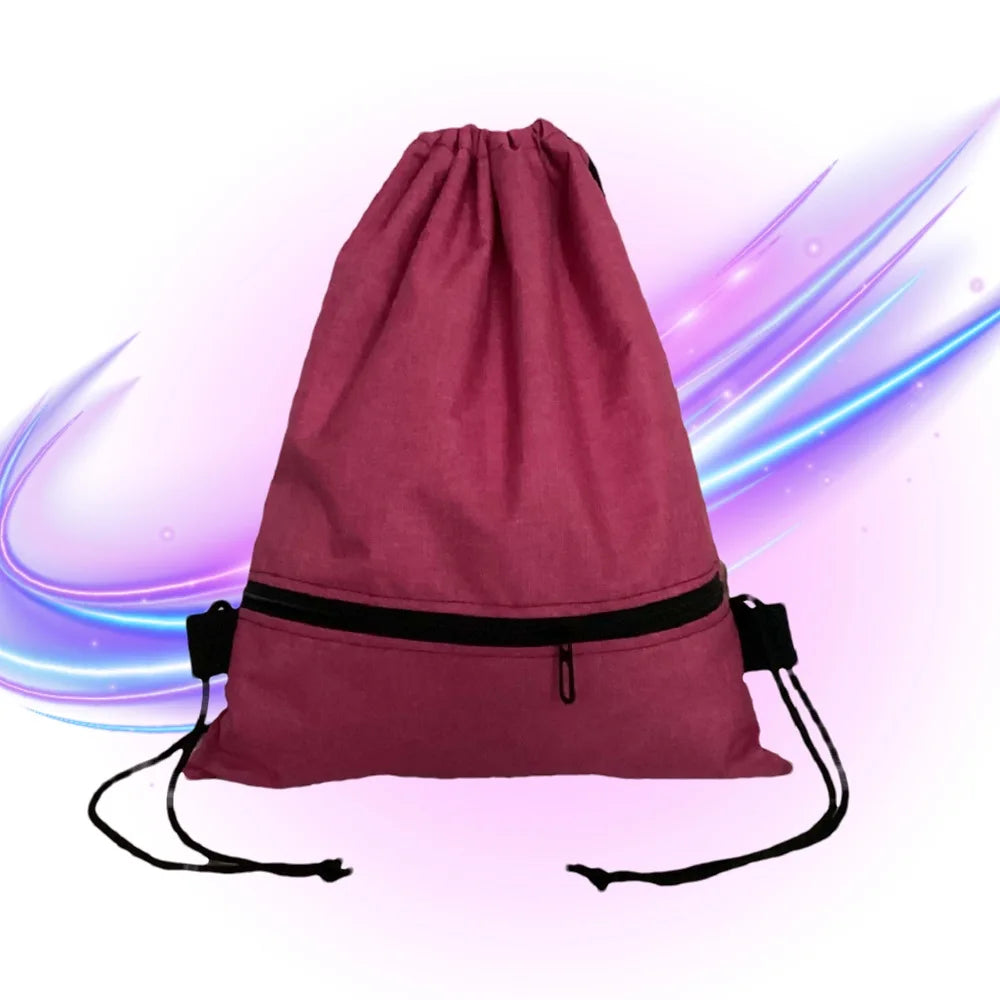 Mochila plegable de tejido Oxford con cordón
