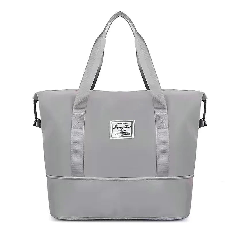 Bolso de viaje expandible y plegable de nylon