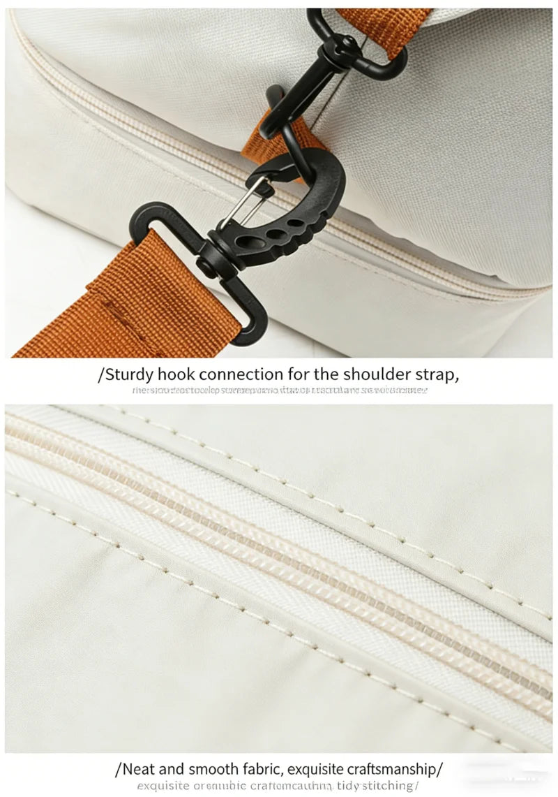 Bolso de viaje y gimnasio con compartimento para calzado