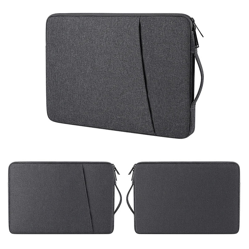 Funda para notebook con asa lateral y forro suave