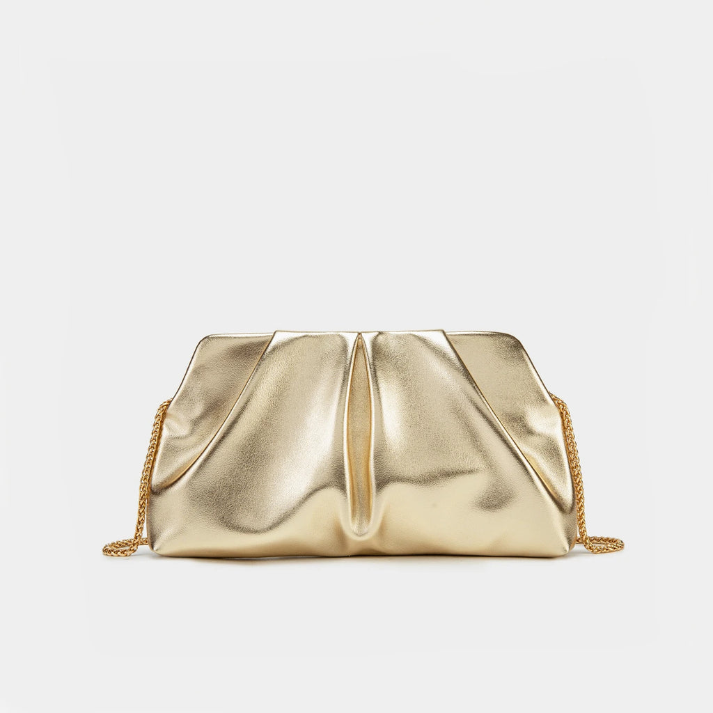 Cartera de fiesta de PU con cadena