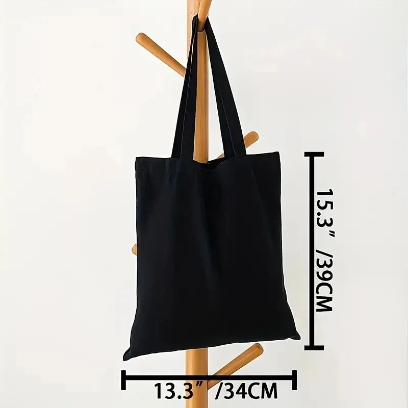Bolso tote abierto liso para compras y paseos