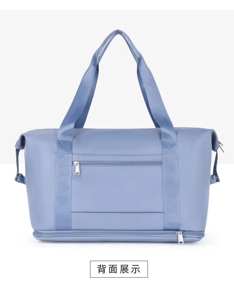 Bolso de viaje expandible y plegable de nylon