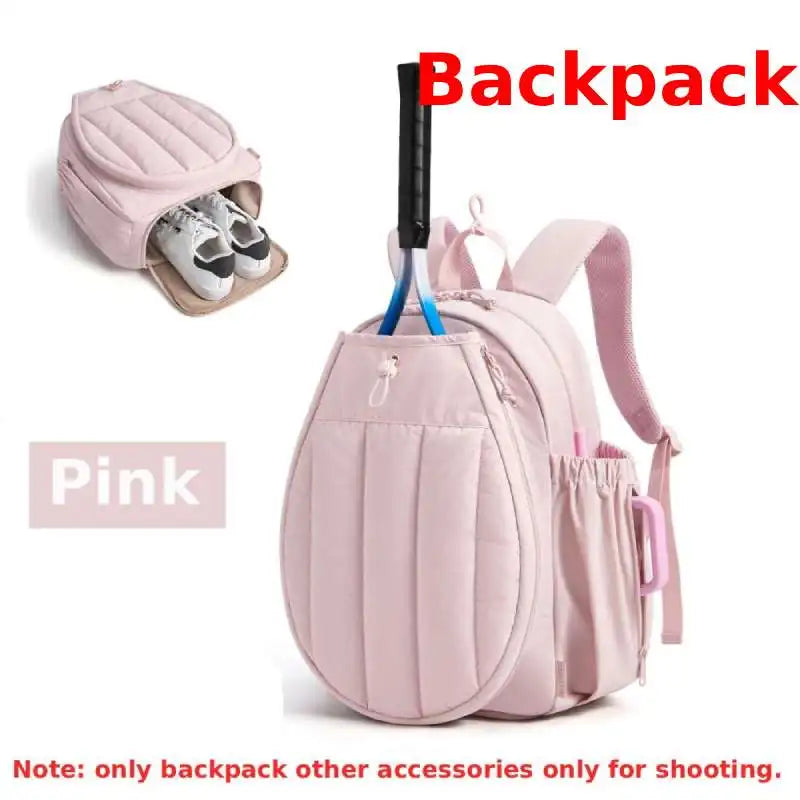 Bolso para raqueta con organización por compartimentos