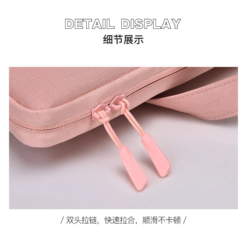 Maletín para notebook con espacio para accesorios