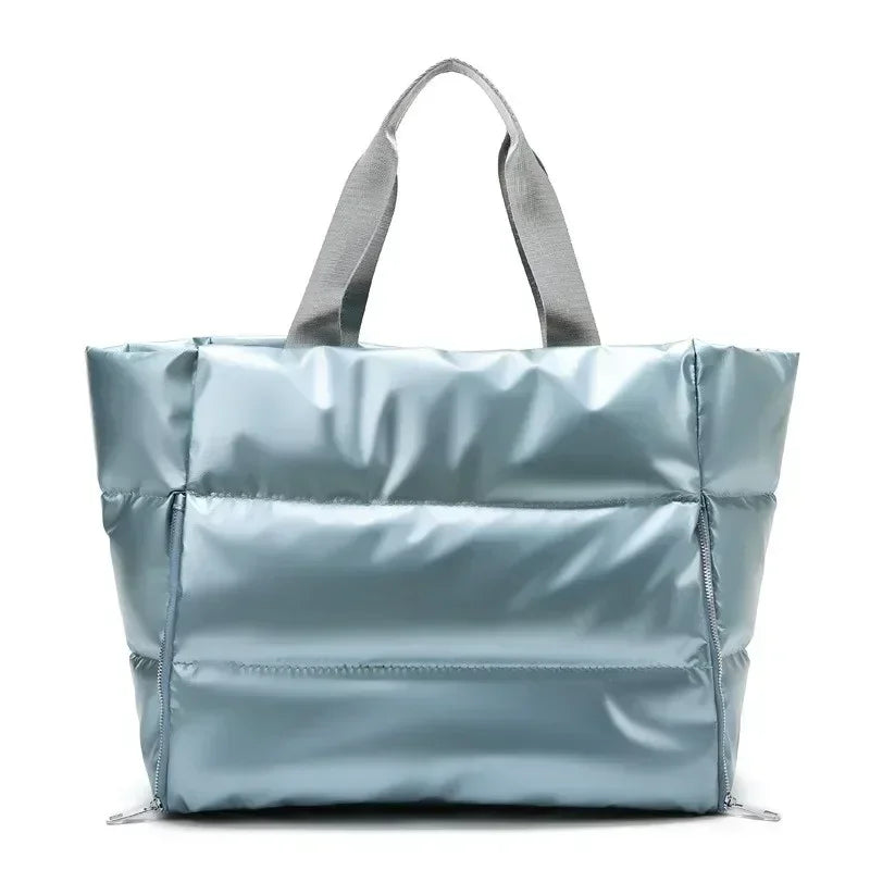 Bolso de gimnasio con bolsillo húmedo y correa desmontable