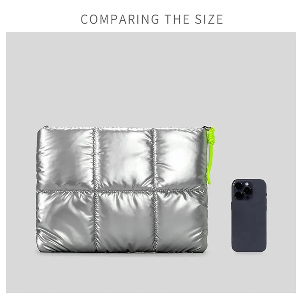 Funda acolchada para notebook con opciones de correa