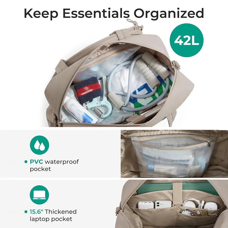 Bolso para raqueta con organización por compartimentos