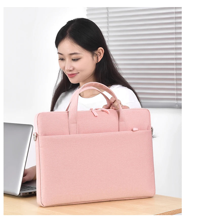 Maletín para notebook con espacio para accesorios