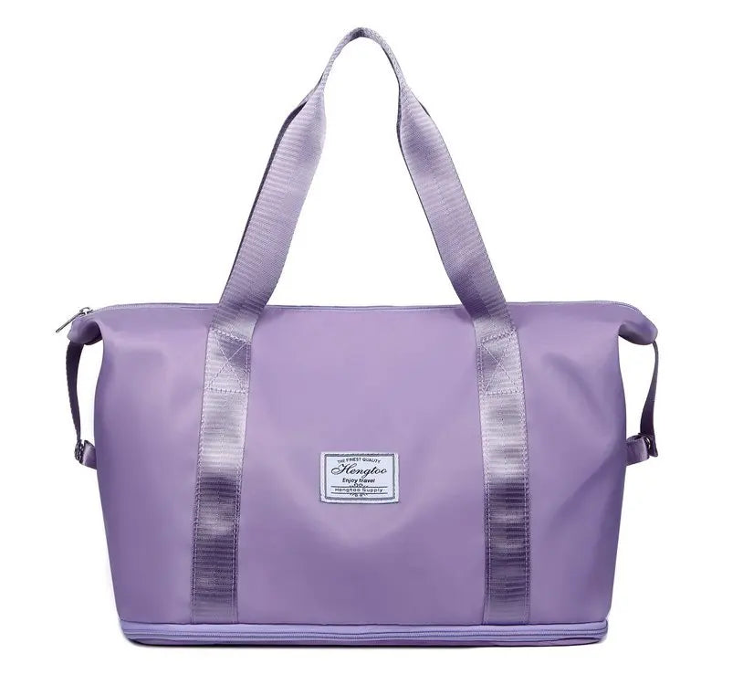 Bolso de viaje expandible y plegable de nylon