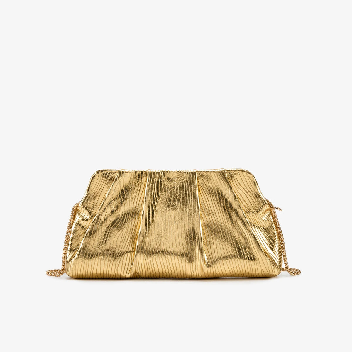 Cartera de fiesta de PU con cadena
