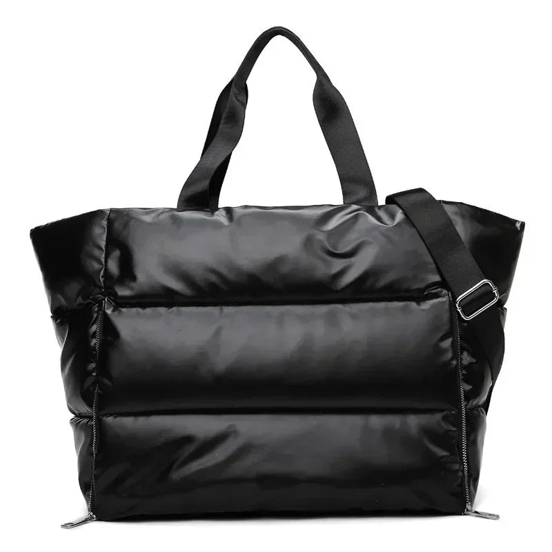 Bolso de gimnasio con bolsillo húmedo y correa desmontable